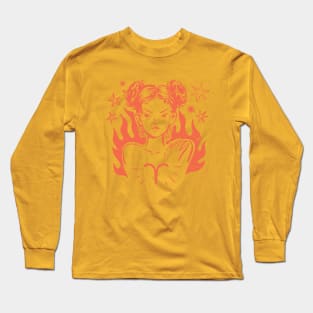 Pretty Aries Long Sleeve T-Shirt